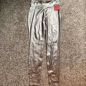 NWT Mossimo Metal Foil Leggings - S